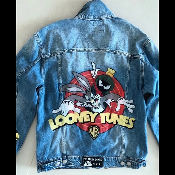 zara looney tunes jacket